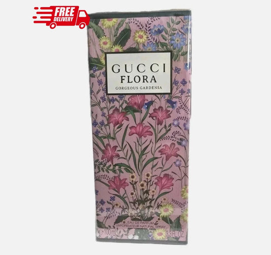 Gucci Flora Gorgeous Gardenia 3.3 oz EDP Perfume for Women | New in Box