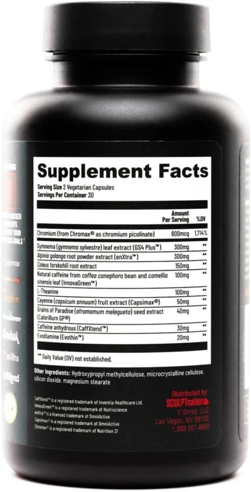 lot of 3 Sculptnation BURN EVOLVED 2.0 Fat Loss Supplement , 180 Capsules