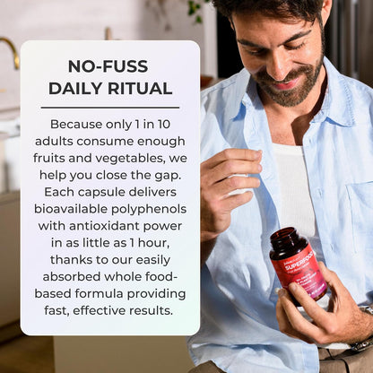 Juice Plus+ Fruit & Vegetable Blend, 2 Bottles (60+60 Servings)