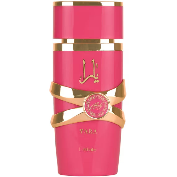 Lattafa Yara Candy Eau de Parfum Spray for Women – 3.4 oz / 100 ml