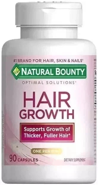Nature’s Bounty Hair Growth Supplement strong hair growth 90 cap support the hea