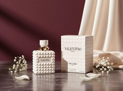BORN IN ROMA IVORY EAU DE PARFUM VALENTINO DONNA SPRAY WOMEN 3.4oz / 100 ml NEW