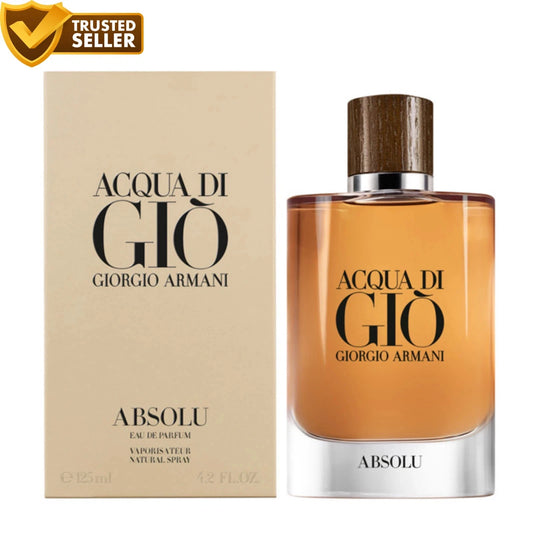 Giorgio Armani Acqua Di Gio Absolu 4.2 oz EDP Cologne Spray For Men